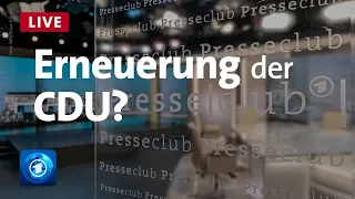 Presseclub: Wie kann sich die CDU erneuern?