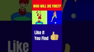 CAN YOU GUESS WHO WILL DIE FIRST ? | #RIDDLES #SHORTS