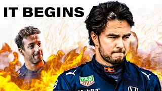 Daniel Ricciardo's ENDED Sergio Perez's Red Bull Career