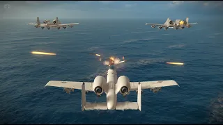 A-10 Thunderbolt II - Tier 2 Strike Fighter Ace Combat Control - Modern Warships