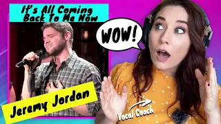 Singing Teacher Reacts Jeremy Jordan - It's All Coming Back To Me Now | WOW! He was...