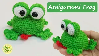 How to Crochet Frog | Crochet Tutorials | Lemon Crochet