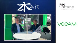 2024 ZKast #60 with Jeff Reichard, CTO of Veeam at RSAC 2024