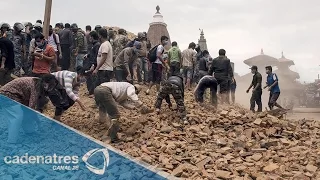 IMPRESIONANTE!!! Revelan nuevo video de la tragedia en Nepal