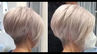 Asymmetrical Bob Cut | Very Short Pixie Haircut for women
