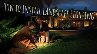 How to Install Low Voltage Landscape Lighting - Complete Step By Step Video