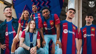 🔥 FC BARCELONA NEW HOME KIT 2023/2024 - Making Of 🔥