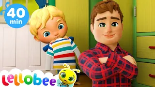 Johny Johny Yes Papas! | Lellobee Kids Songs | Kids Videos | Moonbug Kids After School