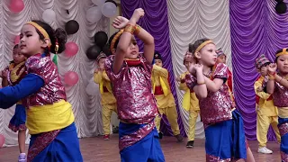 Balakhaima dil basyo gauthali song dance by grade ONE KAN students