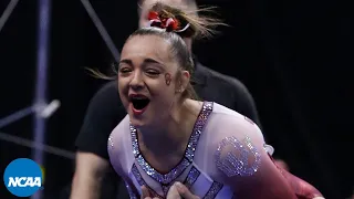 Maggie Nichols Perfect 10 beam routine at 2017 NCAA Super Six