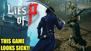 Lies Of P NEW Gameplay REACTION - Bloodborne Had A Baby And It Looks FANTASTIC!