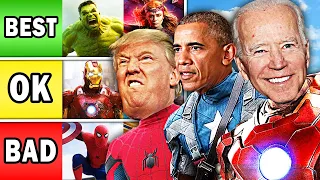 Presidents Rank Avengers Characters!