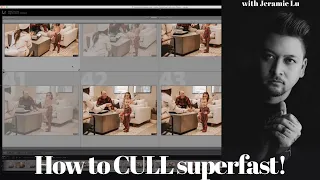 How I CULL my images in LIGHTROOM! SUPER FAST!