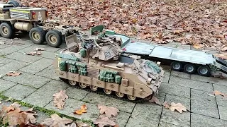 IFV Bradley M2A2 Tongde V7 RC  Verladeübung