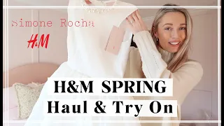 SPRING H&M HAUL & TRY ON // SIMONE ROCHA HONEST REVIEW + BIG CHANGES AT HOME