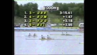 1988 Seoul Olympics rowing Mens 2- Final