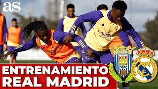 ARANDINA - REAL MADRID | Último entrenamiento antes de la COPA DEL REY