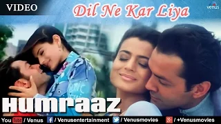 Dil Ne Kar Liya Aitbaar Full Video Song | Humraaz | Bobby Deol, Amisha Patel | Udit Narayan, Alka