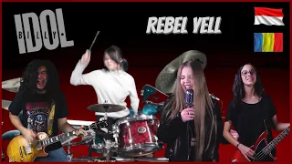 Billy Idol ~ Rebel Yell | cover by Kalonica Nicx, Andrei Cerbu, Daria Bahrin, Maria Tufeanu