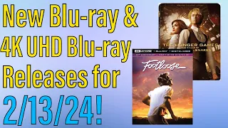 New Blu-ray & 4K UHD Blu-ray Releases for February 13th, 2024!