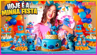 HOJE É A MINHA FESTA DE ANIVERSÁRIO