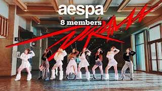 [ONE TAKE | 8 MEMBER | KPOP IN VANCOUVER] aespa 에스파 'Drama' Dance Cover by Panwiberry