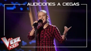 Lidia España - Gloria a ti | Blind Auditions | The Voice Kids Antena 3 2019