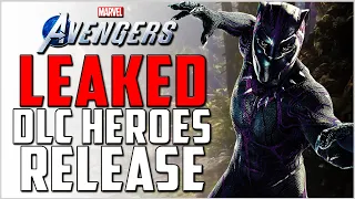 ALL LEAKED HEROES RELEASE WINDOWS! Marvel's Avengers DLC LEAKS!