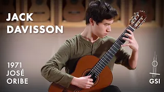 Isaac Albéniz' "Torre Bermeja" performed by Jack Davisson on a 1971 Jose Oribe "Calidad Suprema"