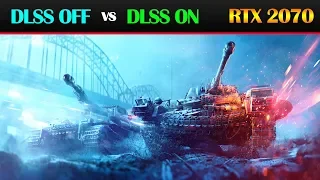 Battlefield 5 DLSS ON vs DLSS OFF | RTX 2070 | RTX Ultra | 1440P