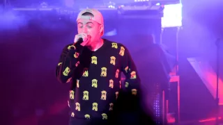 Mac Miller (Feat. Action Bronson) "Red Dot Music" Live @ The Warfield San Francisco, CA 8/4/2013 HD