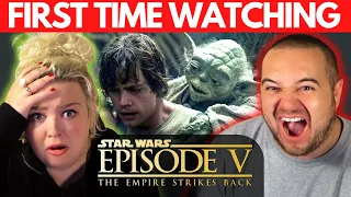My Wife Watches STAR WARS For The First Time | Empire Strikes Back