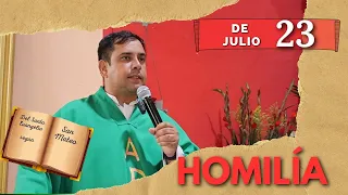 EVANGELIO DE HOY domingo 23 de julio del 2023 - Padre Arturo Cornejo