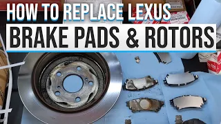 2010 Lexus RX 350 Brake Pads and Rotors Replacement Front and Rear