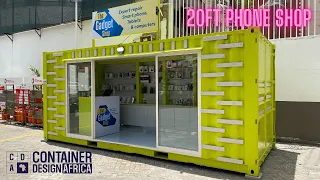 20ft container phone shop