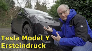 Tesla Model Y Ersteindruck aus Sicht eines E-Tron Fahrers