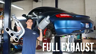 SOUL EXHAUST SYSTEM for the 987 Cayman S