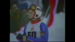 Sarajevo 1984 Jens Weissflog Skispringen 70m