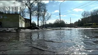 "Продаю гондолу": "большая вода" подтопила дома и мосты в Самарской области