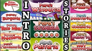 Papa Louie's Restaurants: The Untold Intro Stories | Part 1