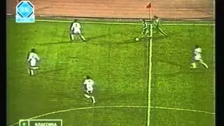 1986 (September 17) Dinamo Minsk (USSR) 2-Raba ETO Gyor (Hungary) 4 (UEFA Cup)(one goal missing)