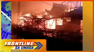 Mahigit 100 bahay, nasunog sa Zamboanga City | Frontline Sa Umaga