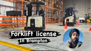 Forklift center in brampton, Regalforklift, how to make forklift license? , #internationalstudents