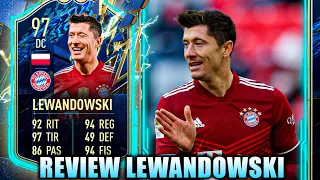 🌟REVIEW LEWANDOWSKI 97 TOTS 💙 | FIFA 22 ULTIMATE TEAM ⚽️🎮