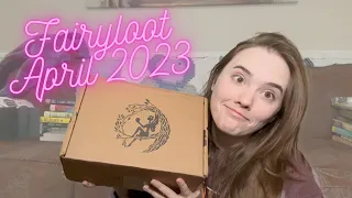 Fairyloot April 2023 Unboxing || Really not sure how I feel about the book changes
