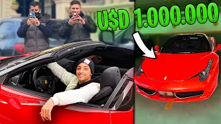 MANEJANDO UNA FERRARI por ARGENTINA! *La gente se impresiona*