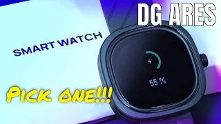 DG Ares Smartwatch  Looks Like Real Watch -300MAh last 15 days for normal usage plus 30 days standby