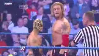 Rey Mysterio and Edge vs Kane and Alberto Del Rio - Smackdown