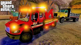 Underground Towing Through A Secret Tunnel In GTA 5