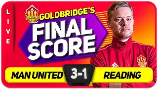 CASEMIRO WORLD CLASS! Manchester United 3-1 Reading! GOLDBRIDGE Match Reaction